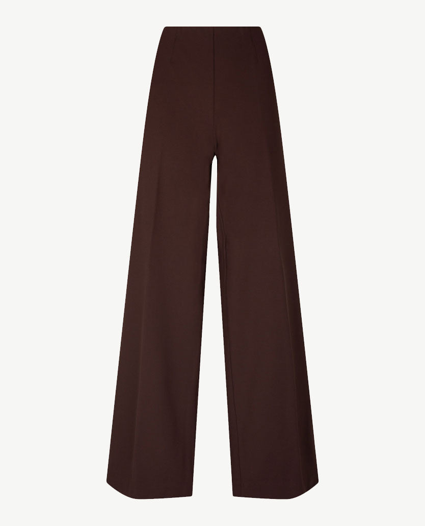 Brax Raphaela - Lillyth  Flared new - Instapbroek dames met elastische band - jersey - Choco