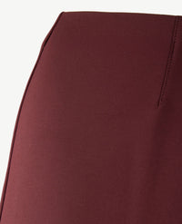 Brax Raphaela - Lillyth  Flared new - Instapbroek dames met elastische band - jersey - Merlot