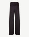 Brax Raphaela - Lillyth flared - Elastiek rondom jersey - Normale lengte - Krijtstreep navy