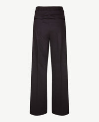 Brax Raphaela - Lillyth flared - Elastiek rondom jersey - Normale lengte - Krijtstreep navy