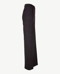 Brax Raphaela - Lillyth flared - Elastiek rondom jersey - Normale lengte - Krijtstreep navy