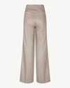 Brax Raphaela - Lillyth flared - Elastiek rondom jersey - Normale lengte - Ruitje camel met antraciet