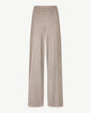 Brax Raphaela - Lillyth flared - Elastiek rondom jersey - Normale lengte - Ruitje camel met antraciet