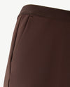 Brax Raphaela - Liv - Elastiek rondom - Travelkwaliteit - Korte lengte - Choco
