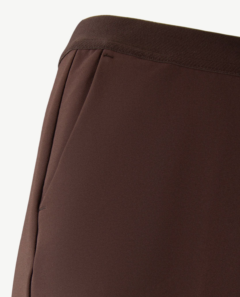 Brax Raphaela - Liv - Elastiek rondom - Travelkwaliteit - Korte lengte - Choco