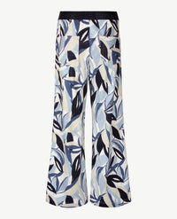 Brax Raphaela - Maine - Elastiek rondom - Techno jersey - Dessin navy, wit en blue