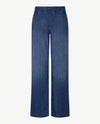 Brax Raphaela - Maine - Elastiek rondom - jeans - Mid Blue - Korte lengte