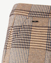 Brax Raphaela - Maine - Elastiek rondom - Normale lengte - Grote ruit - Camel met navy