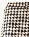 Brax Raphaela - Maine - Elastiek rondom - Normale lengte - Pied de cocq - Zwart met wit