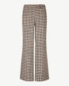 Brax Raphaela - Maine - Elastiek rondom - Normale lengte - Pied de cocq - Zwart met wit