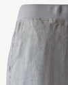 Brax Raphaela - Pam - Elastiek rondom - Linnenlook - Korte  lengte - Blue mêlée