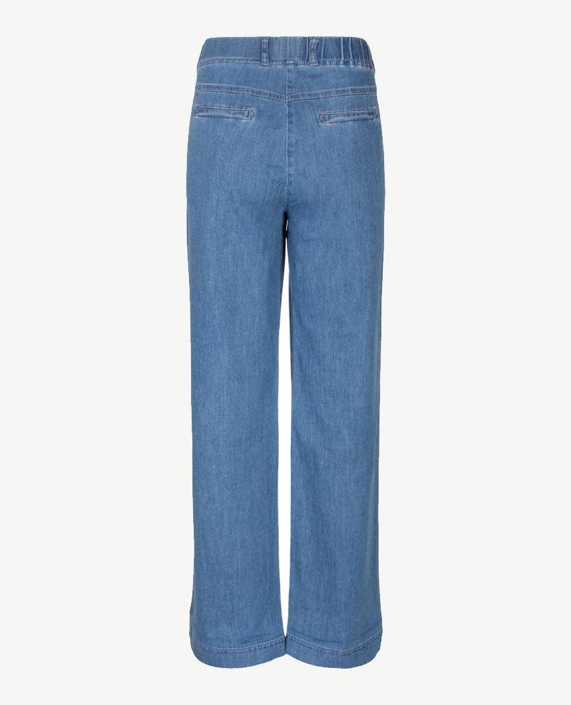 Brax Raphaela - Pam Flared - Elastiek rondom - Jeans - Normale  lengte - Bleached