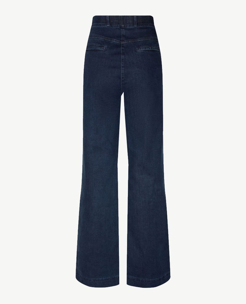 Brax Raphaela - Pam Flared - Elastiek rondom - Jeans - Normale  lengte - Dark blue
