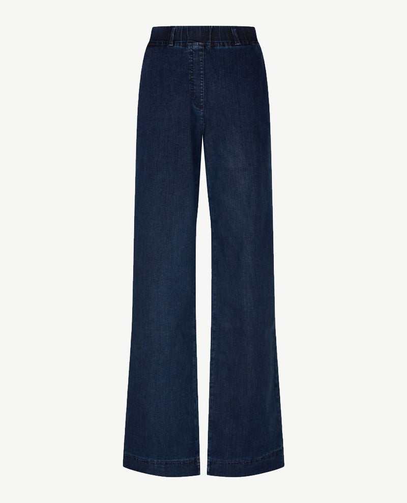 Brax Raphaela - Pam Flared - Elastiek rondom - Jeans - Normale  lengte - Dark blue