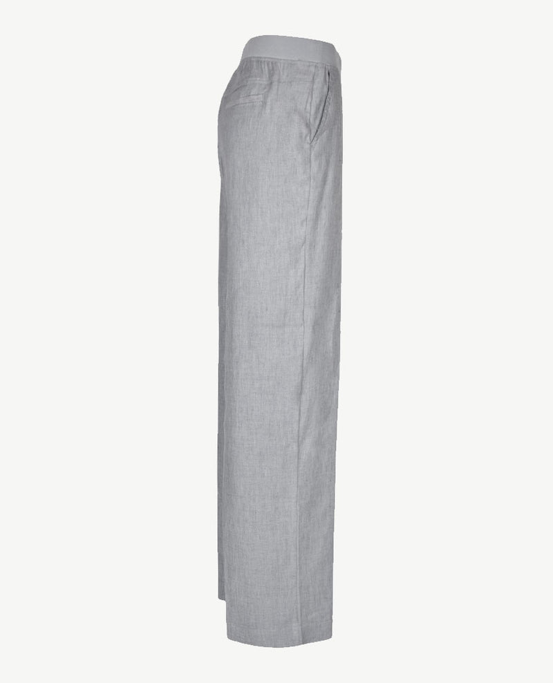 Brax Raphaela - Pam - Elastiek rondom - Linnenlook - Normale  lengte - Blue mêlée