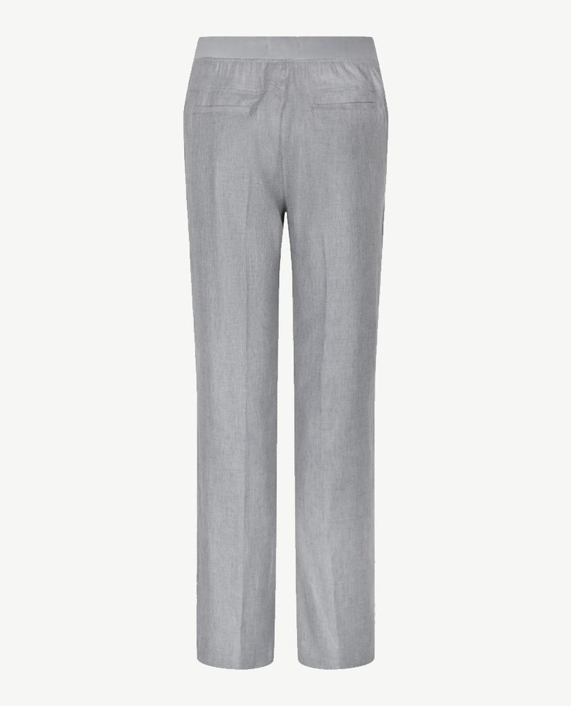 Brax Raphaela - Pam - Elastiek rondom - Linnenlook - Normale  lengte - Blue mêlée