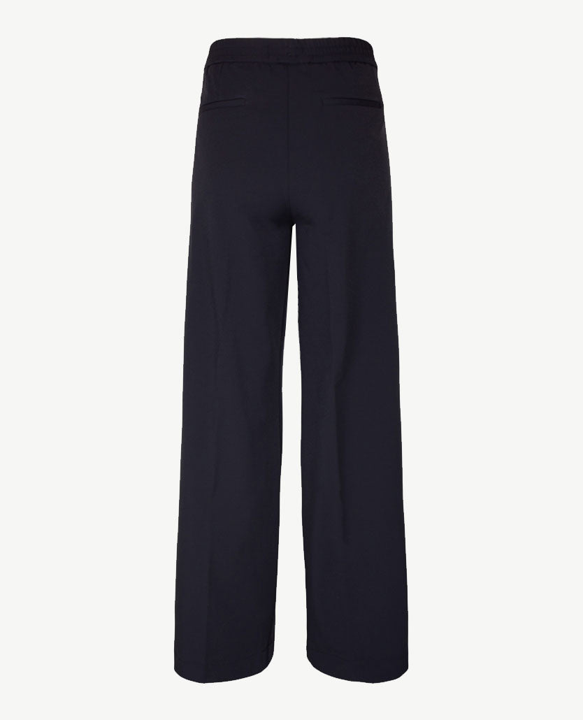 Brax Raphaela - Peggy flared - Elastiek rondom - Travel kwaliteit - Normale lengte - Navy