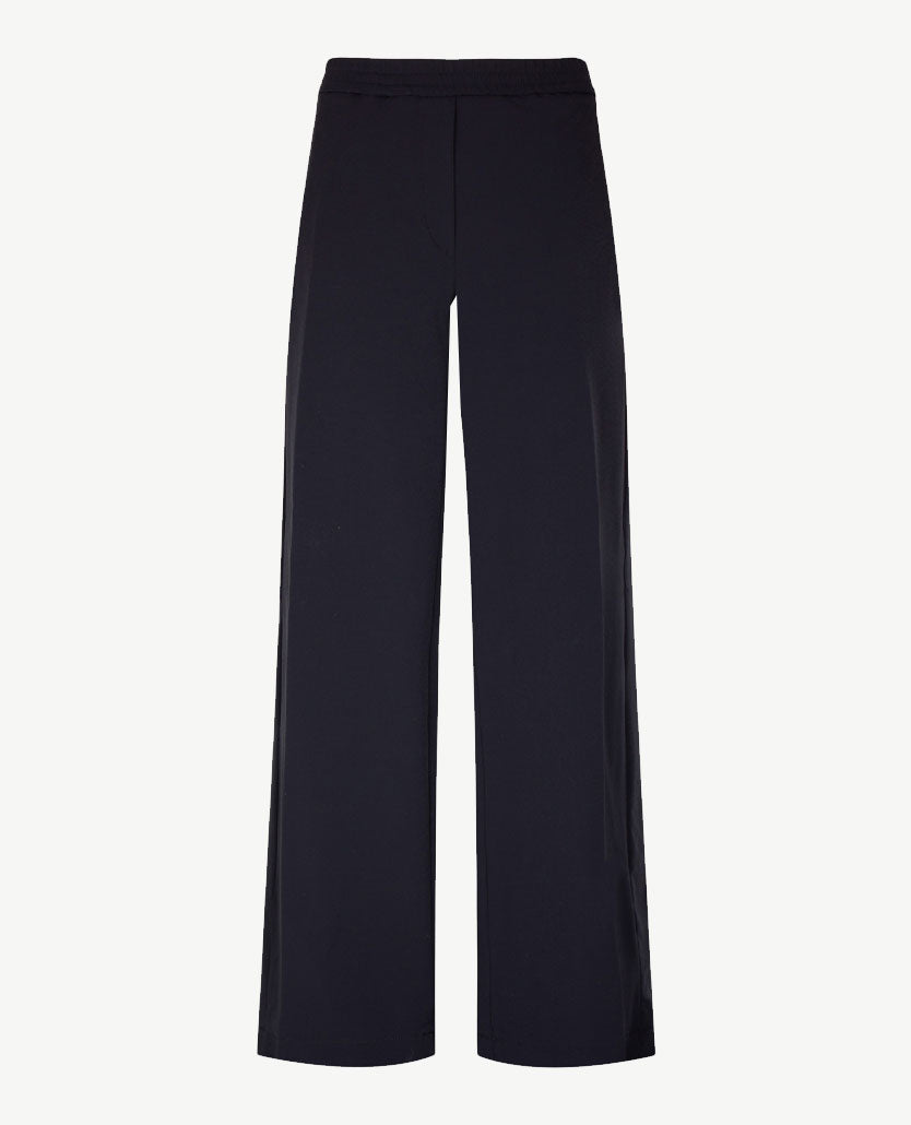 Brax Raphaela - Peggy flared - Elastiek rondom - Travel kwaliteit - Normale lengte - Navy