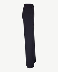 Brax Raphaela - Peggy flared - Elastiek rondom - Travel kwaliteit - Normale lengte - Navy