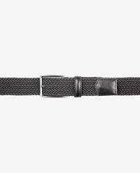 Brax - Elastische herenriem - gevlochten - Zwart