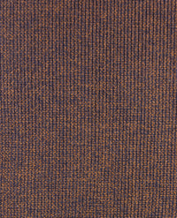 Brax - Pullover Rob - Gebreid - ronde hals - Two tone - Cognac met navy