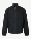 Brax - Vest Scott - met rits en zakken - Sweat - Navy