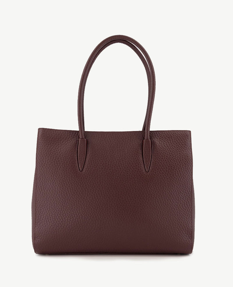 Tas - Caitlyn Big - Leer - Burgundy