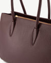 Tas - Caitlyn Big - Leer - Burgundy