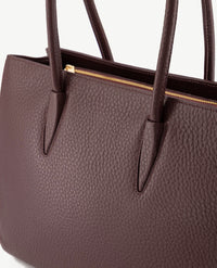 Tas - Caitlyn Big - Leer - Burgundy