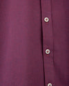 Brax - Overhemd - Daniel - Flanel - Pied de Poule navy en donker rood