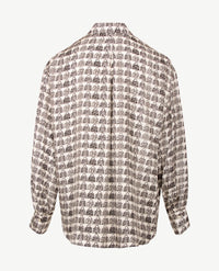Eterna - Blouse - Tasjes zwart, antarciet en off-white