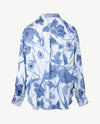 Eterna - Blouse - Bloem in blauwen