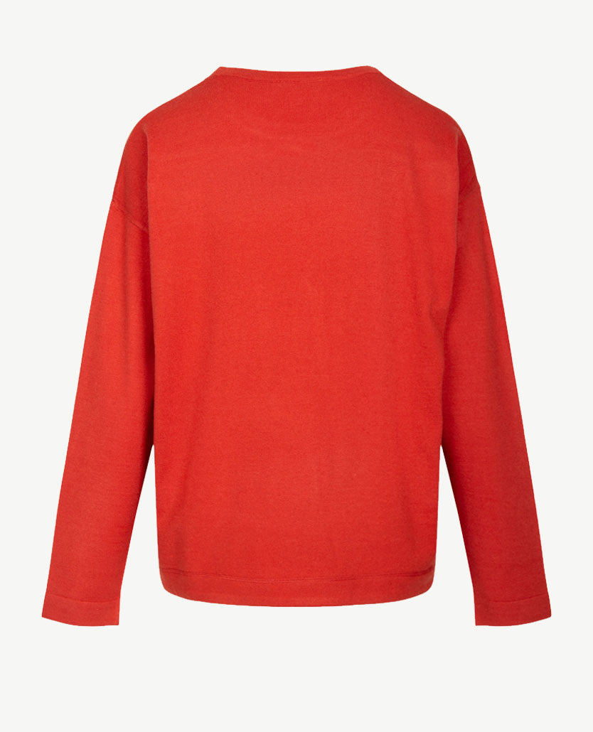 Frank Walder - Lichte pullover - Roest