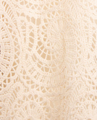 Frank Walder - Vestjasje - Ajour - Off-white