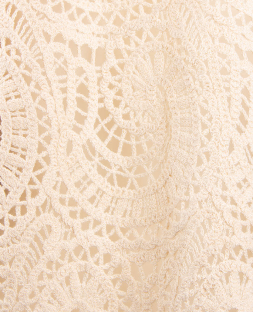 Frank Walder - Vestjasje - Ajour - Off-white