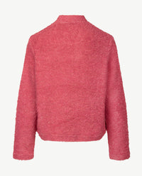 Frank Walder - Vestjasje dames met rits - Bouclé - Rosewood