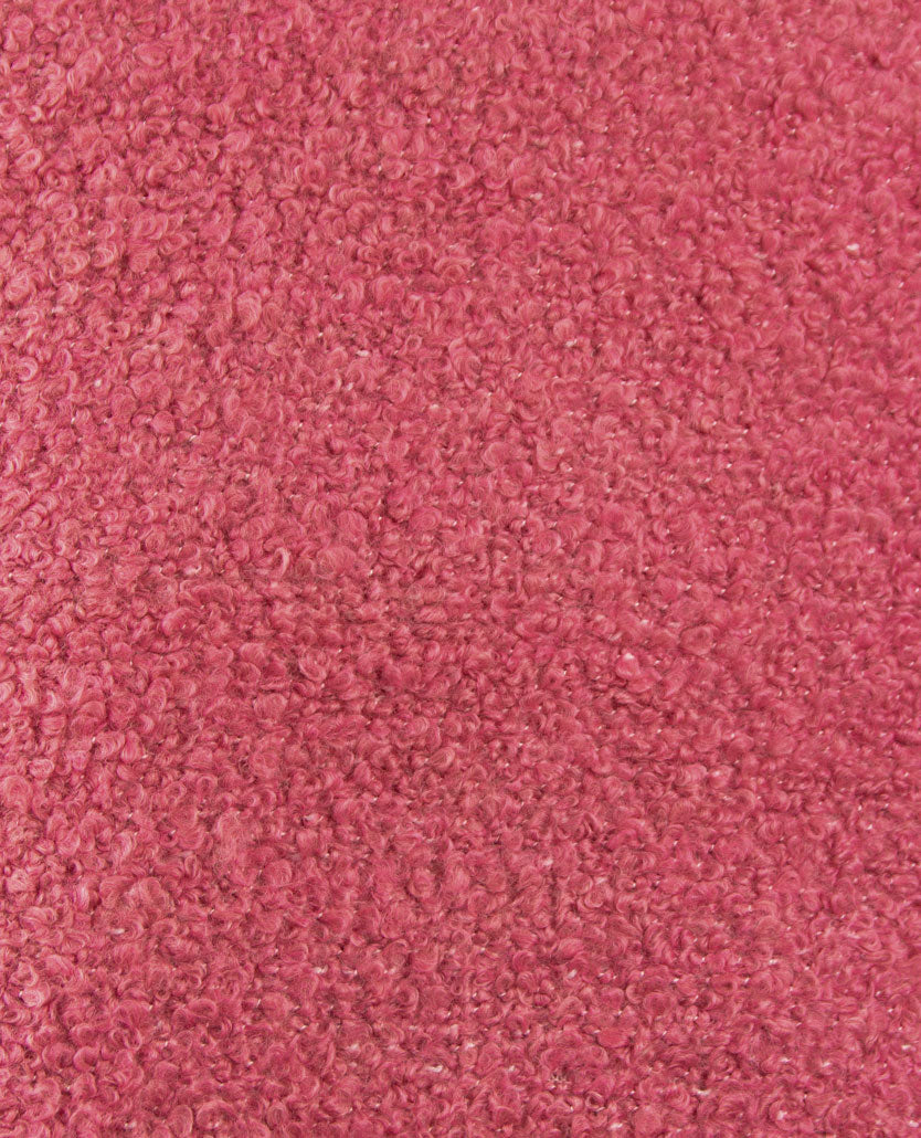 Frank Walder - Vestjasje dames met rits - Bouclé - Rosewood