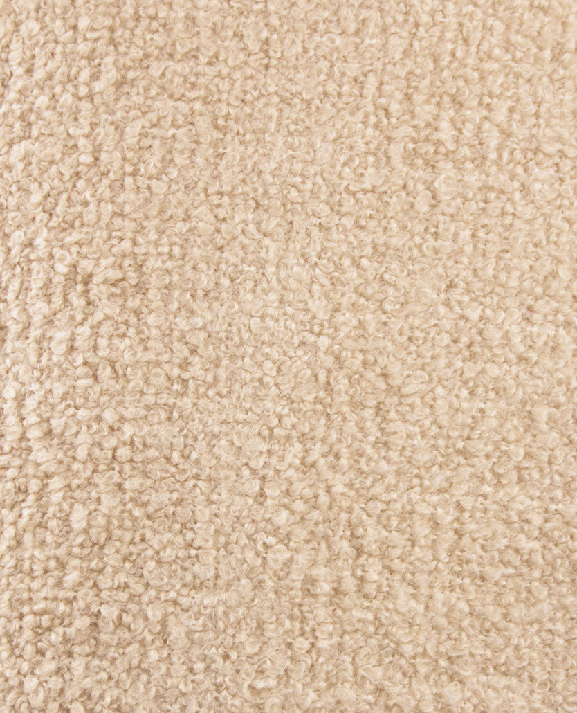 Frank Walder - Vestjasje dames met rits - Bouclé - Beige