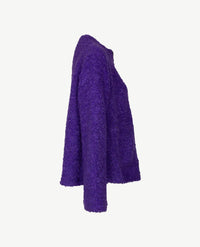 Frank Walder - Vestjasje dames met rits en zakjes - Midnight violet