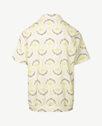 Frank Walder - Polo - Lime, khahi en off-white