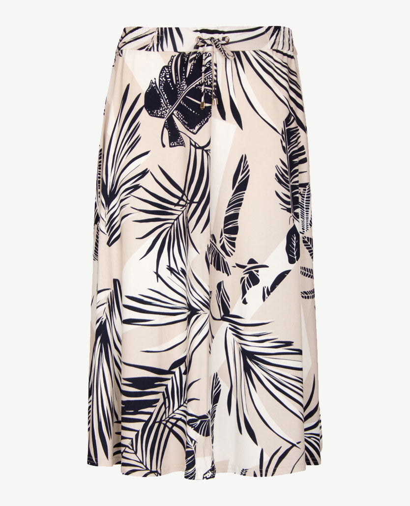 Frank Walder - Klokrok - Jersey - Navy met cream en beige