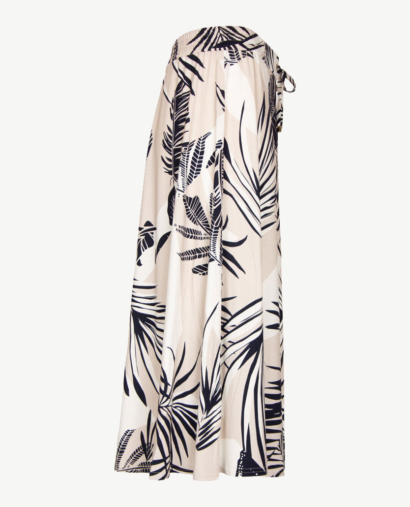 Frank Walder - Klokrok - Jersey - Navy met cream en beige