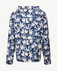 Frank Walder - Damestop met coll - Blauwen met navy en off-white