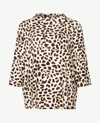 Frank Walder - Top dames met kraag - Leopard