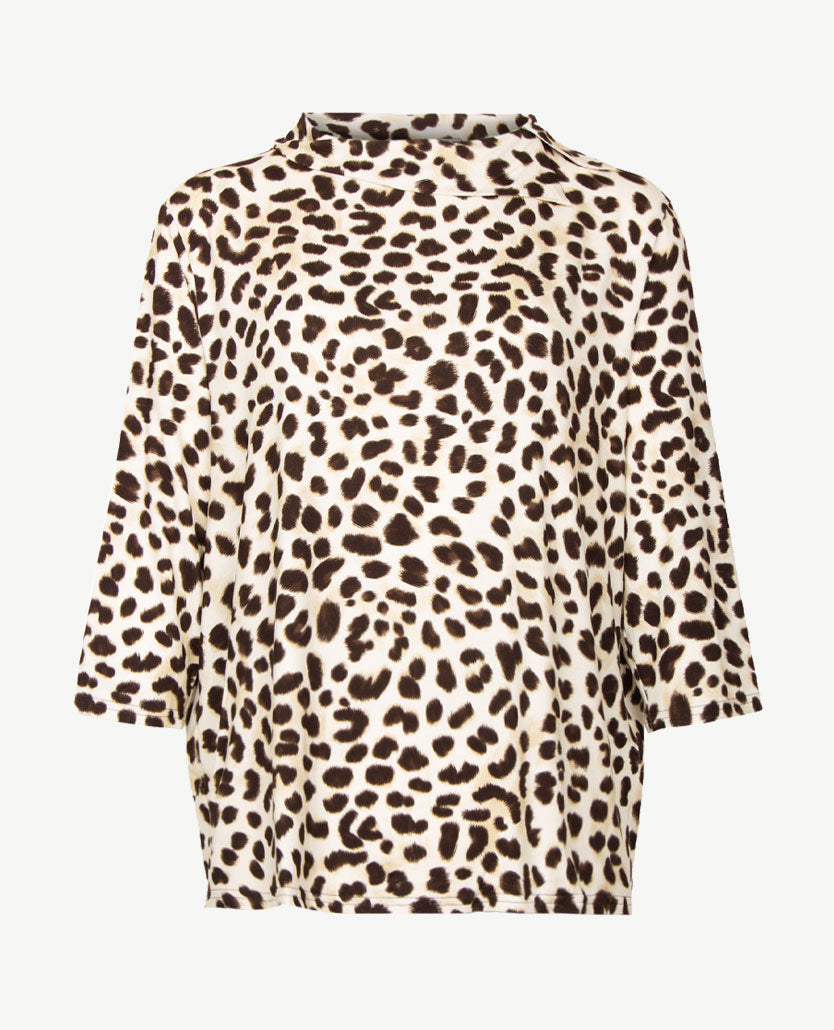 Frank Walder - Top dames met kraag - Leopard