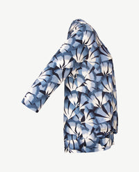 Frank Walder - Blouson dames - Dessin blauwen met off-white en navy