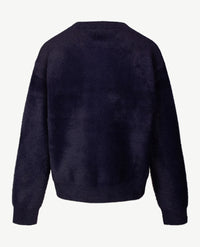 Frank Walder - Vestjasje dames met rits - Gebreid - Navy