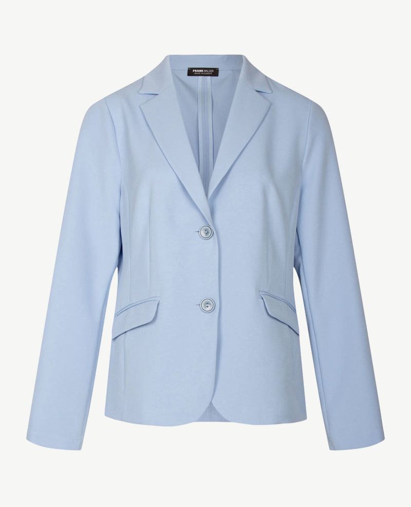 Frank Walder - Lichte Blazer - travelkwaliteit - Blue