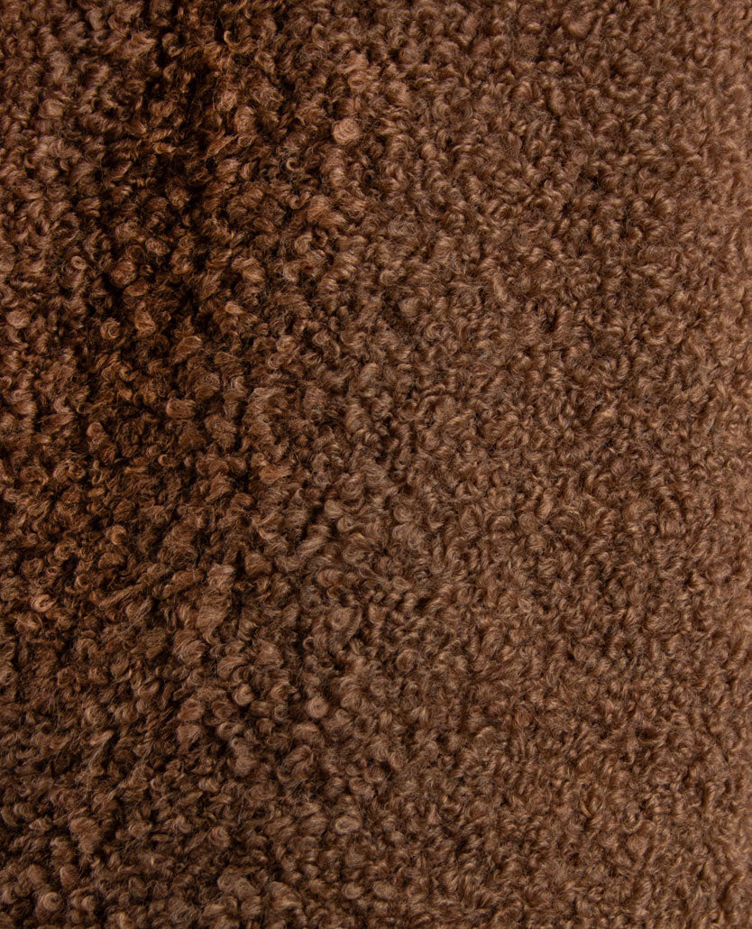 Frank Walder - Vestjasje met rits - Bouclé - Taupe