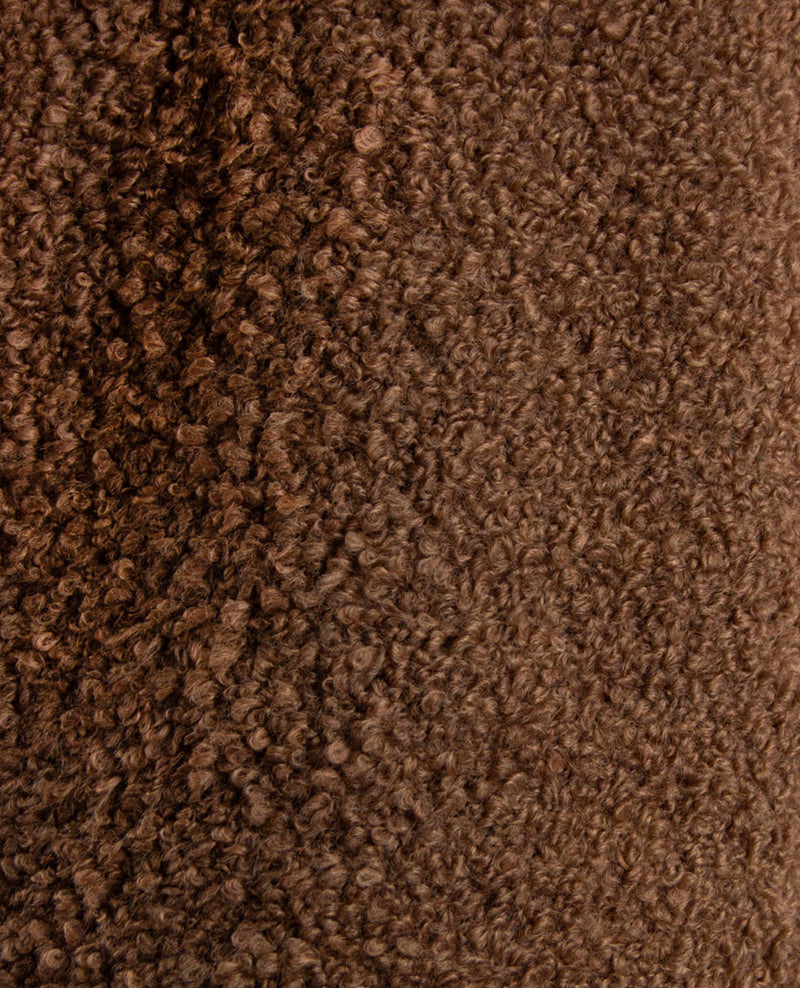Frank Walder - Vestjasje met rits - Bouclé - Taupe